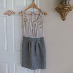 Anthropologie Tweed and Silk Tabitha dress